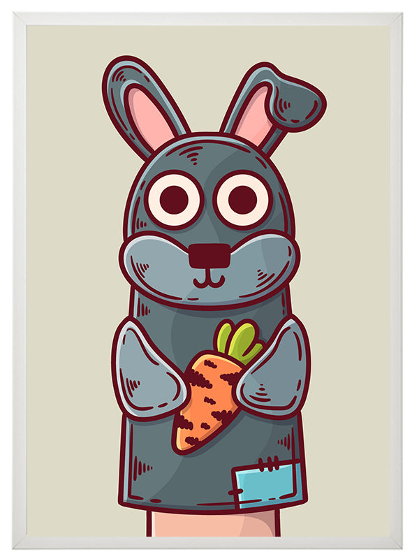 Çocuk Odası Tavşan Posteri