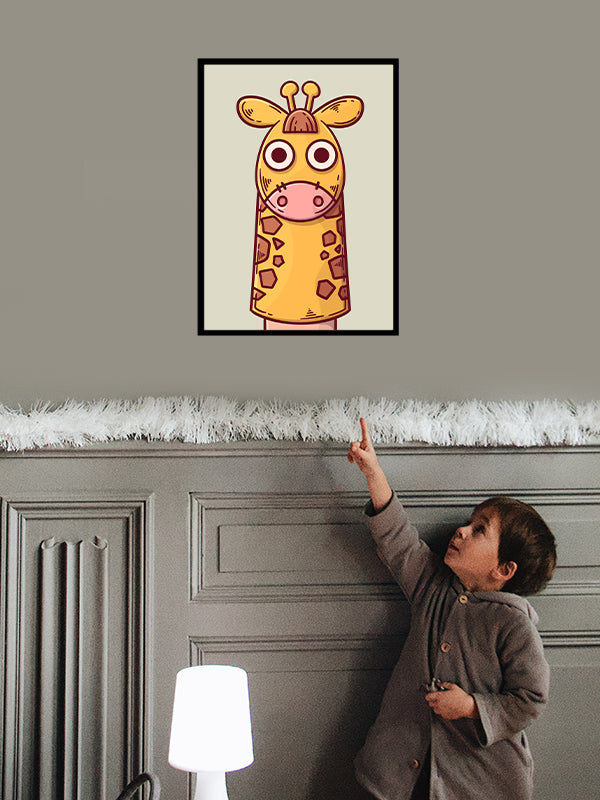 Çocuk Odası Zürafa Posteri