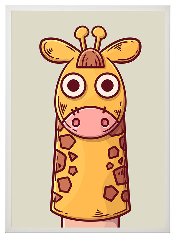 Çocuk Odası Zürafa Posteri